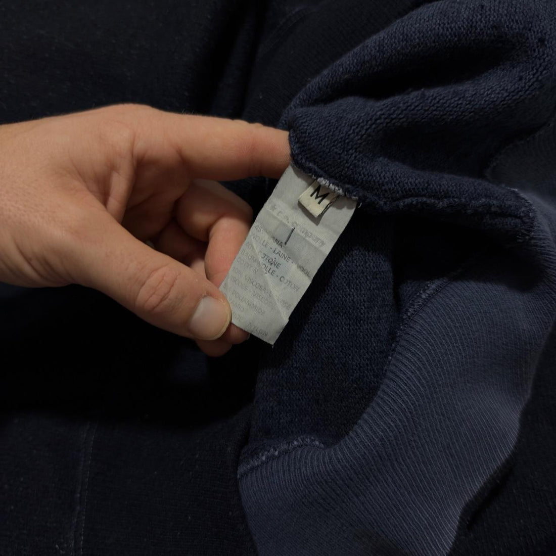 Stone Island 90's Spellout Pullover Jumper