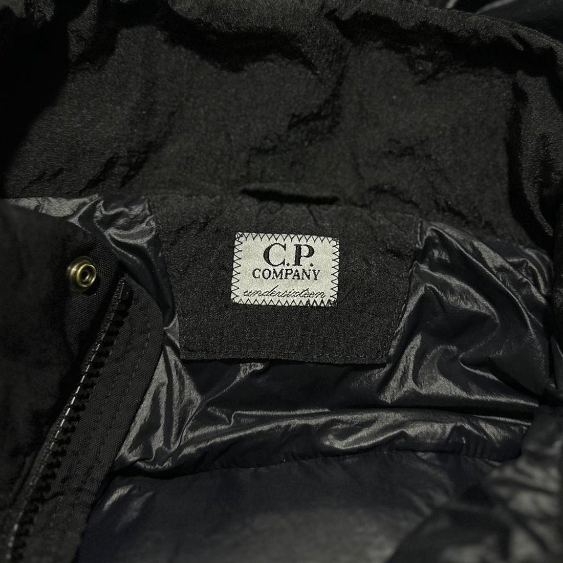 CP Company M.T.t.N Black Down Goggle Jacket