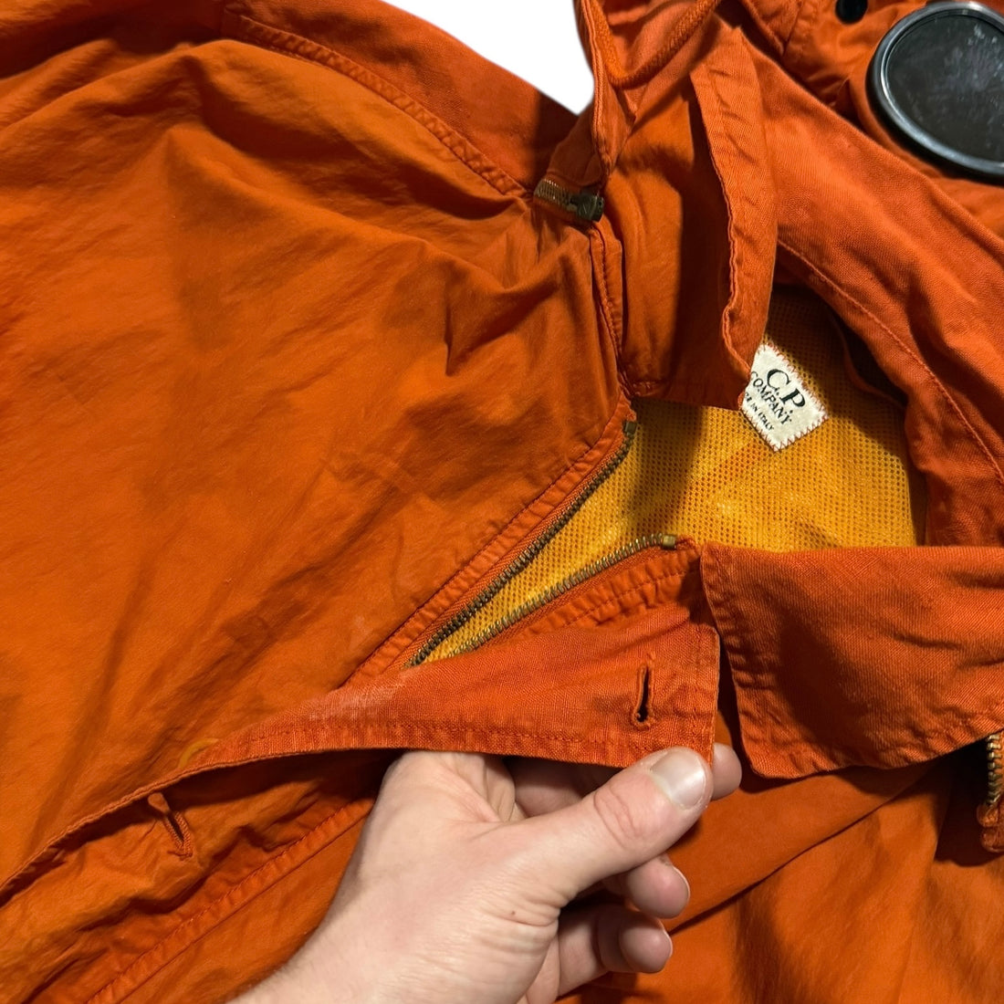 CP Company 1997 Raso Gommato Hinged Watchviewer Jacket