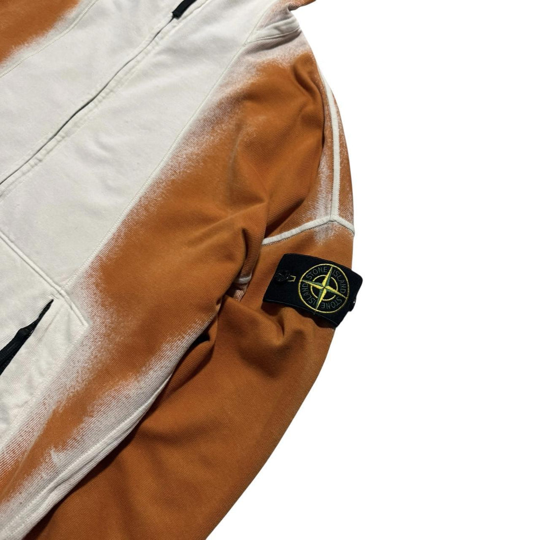 Stone Island Hand Sprayed Quarter Zip