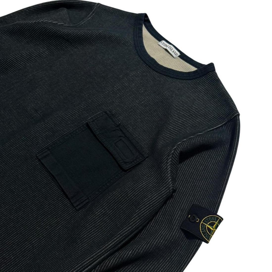 Stone Island Spring/Summer 1999 Ribbed Crewneck