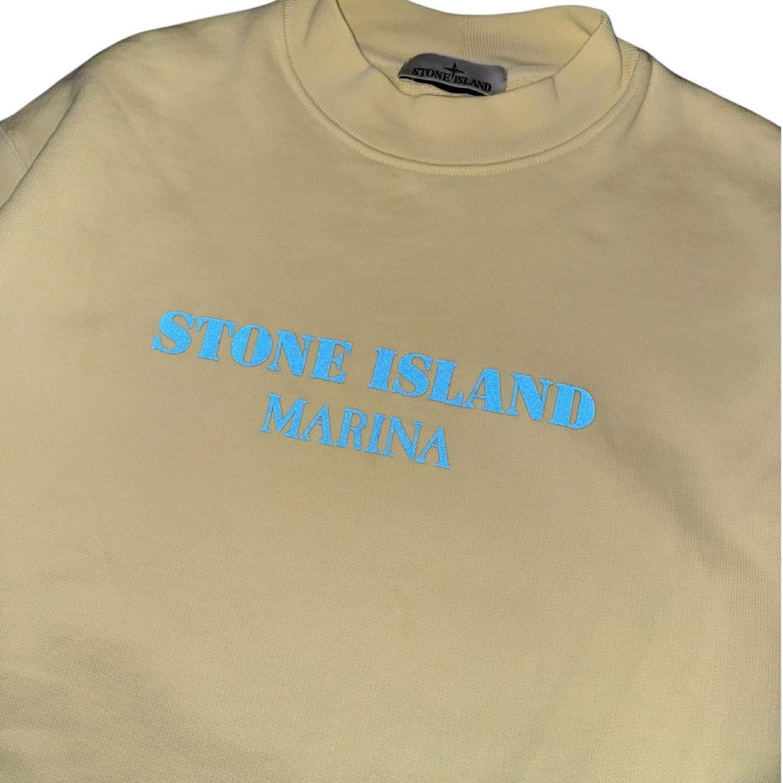 Stone Island Pullover Reflective Marina crewneck