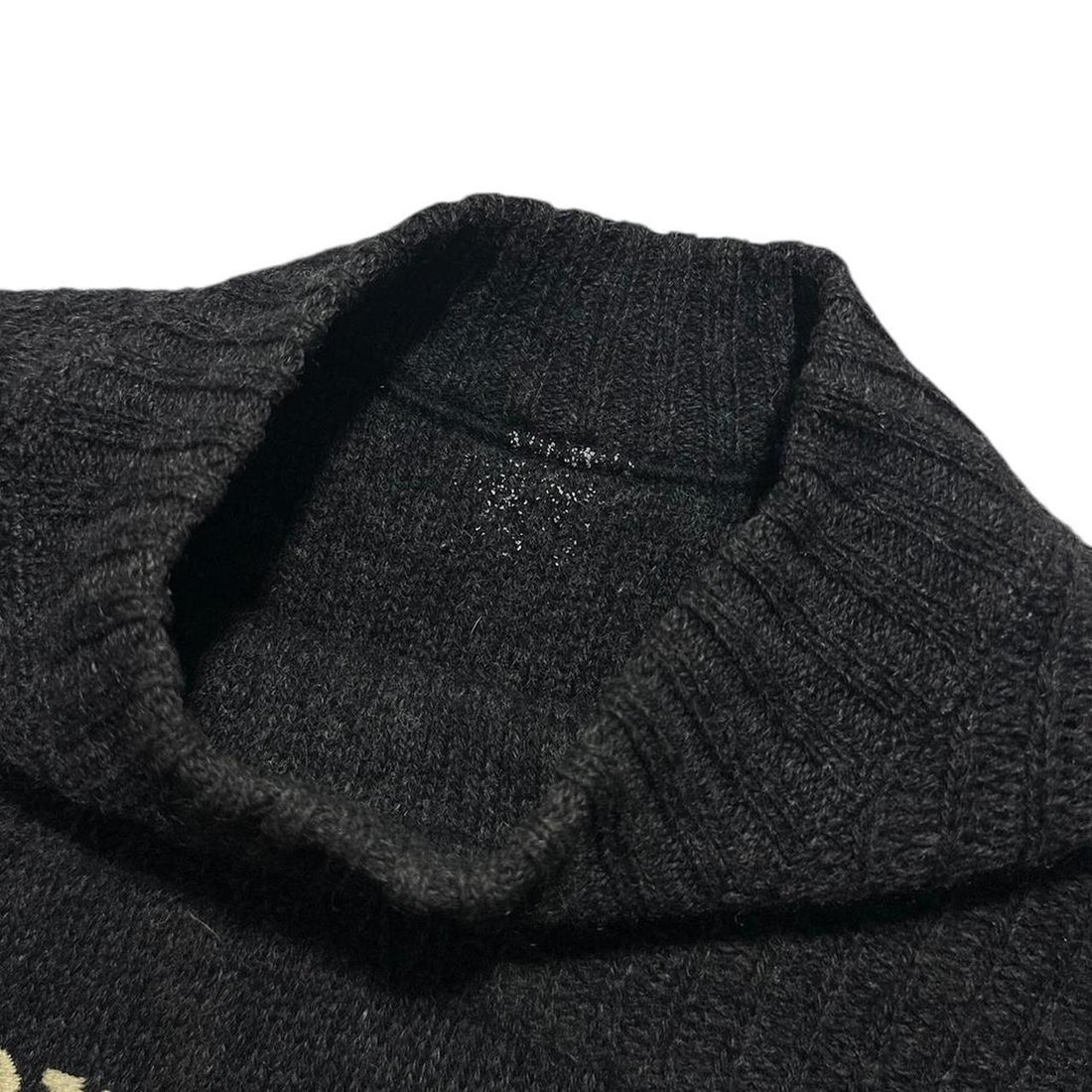 Stone Island 80's Heavy Knit Spellout Pullover