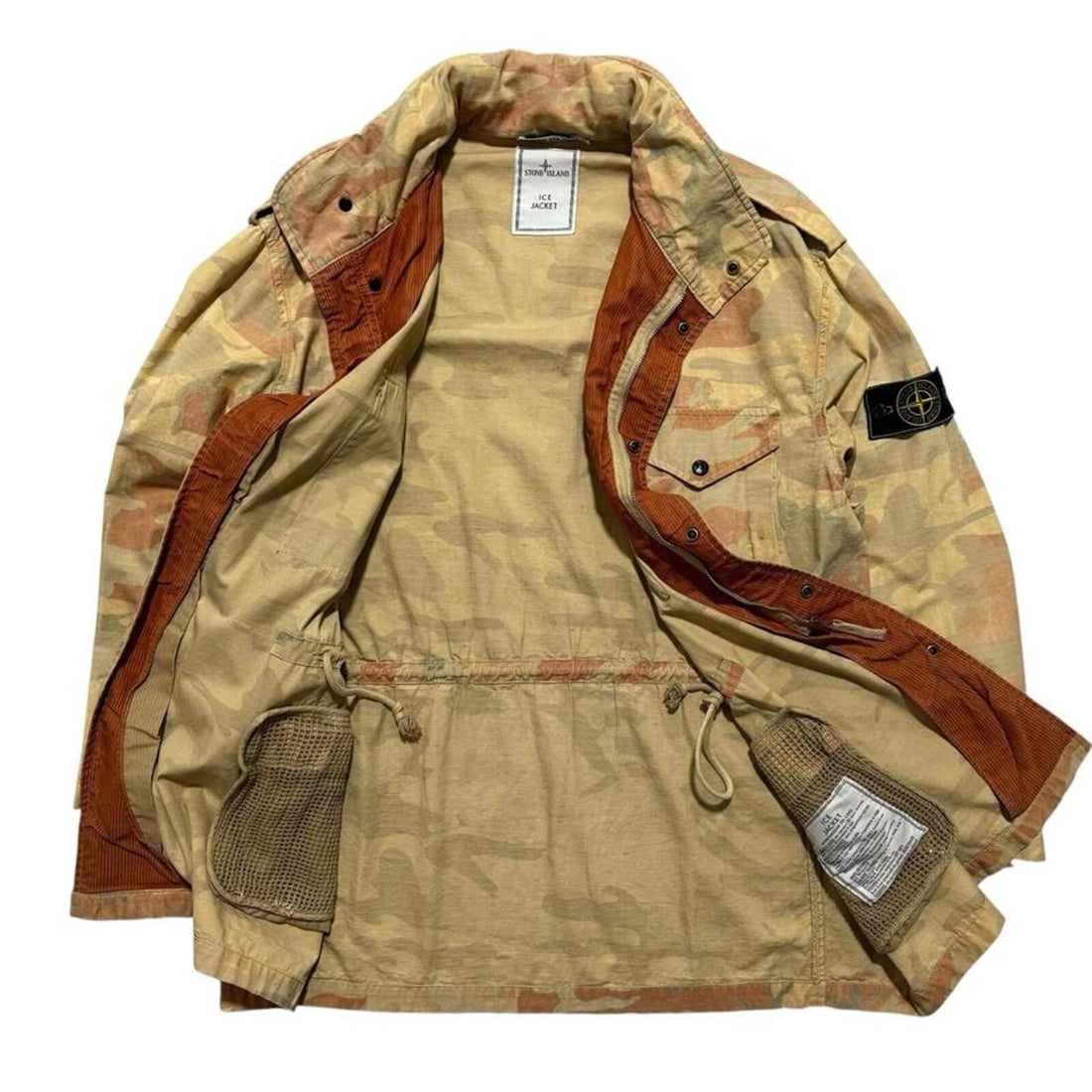 Stone Island S/S 1990 Ice Camo Field Jacket