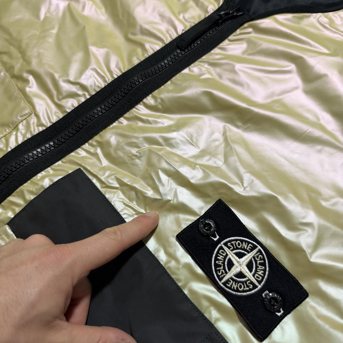 Stone Island Iridescent Reflective Mat Vest
