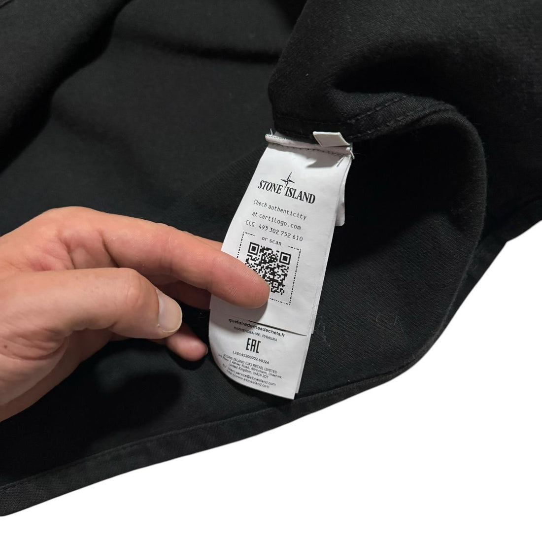 Stone Island Denim Research Overshirt