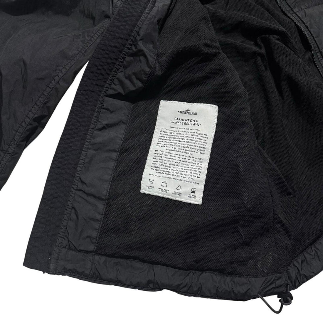 Stone Island Garment Dyed Crinkle Reps Jacket