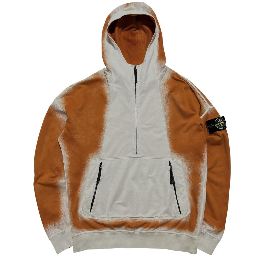 Stone Island Hand Sprayed Quarter Zip