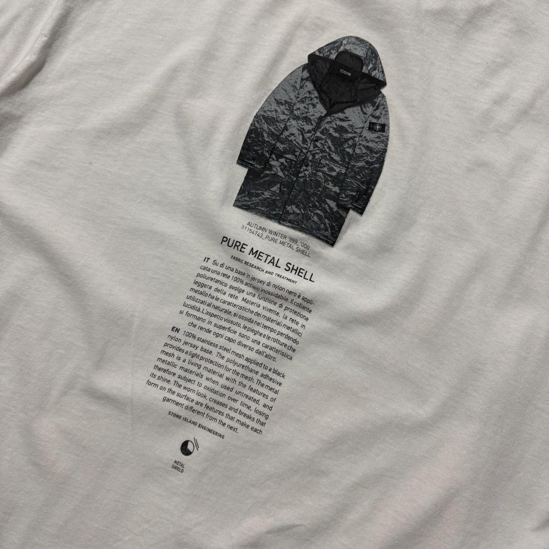 Stone Island Archivo Pure Metal Shell T-Shirt