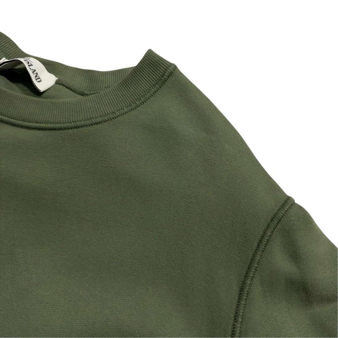 Stone Island Green Pullover Crewneck