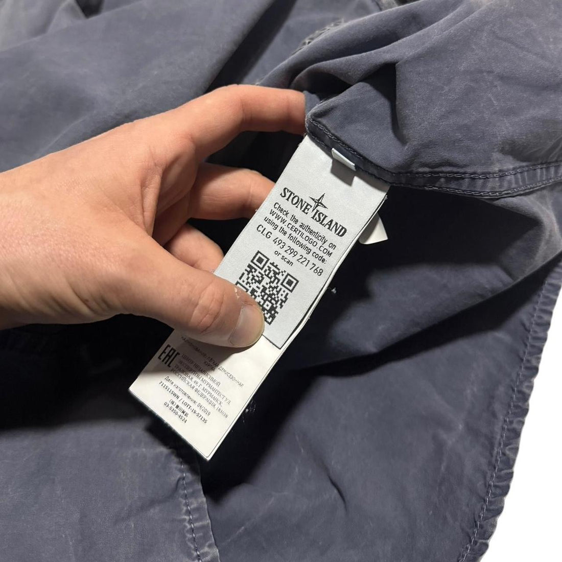 Stone Island Canvas Overshirt