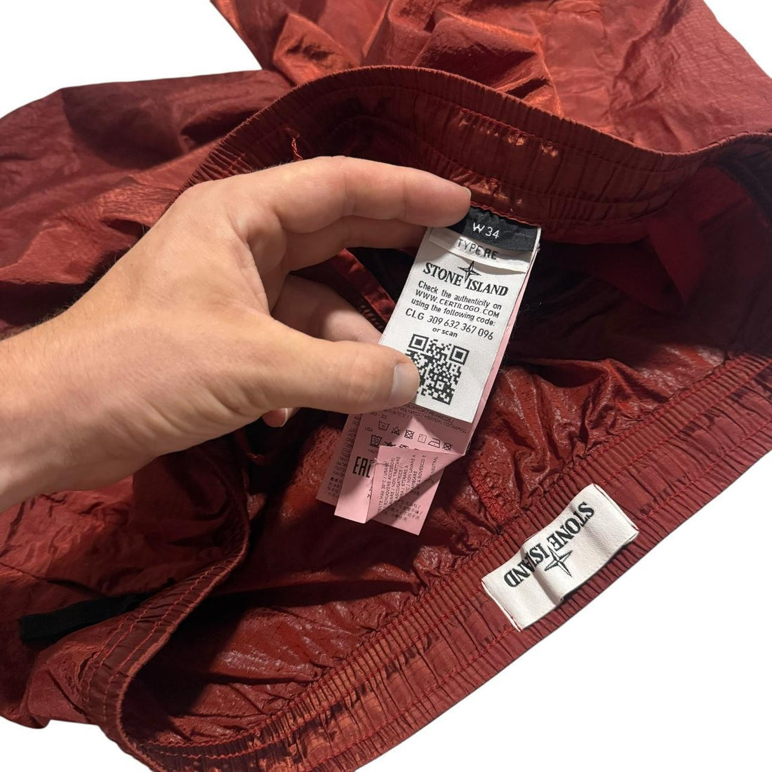 Stone Island Nylon Cargo Shorts