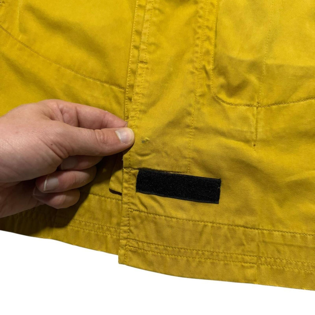 Stone Island S/S 1998 Raso Gommato Yellow