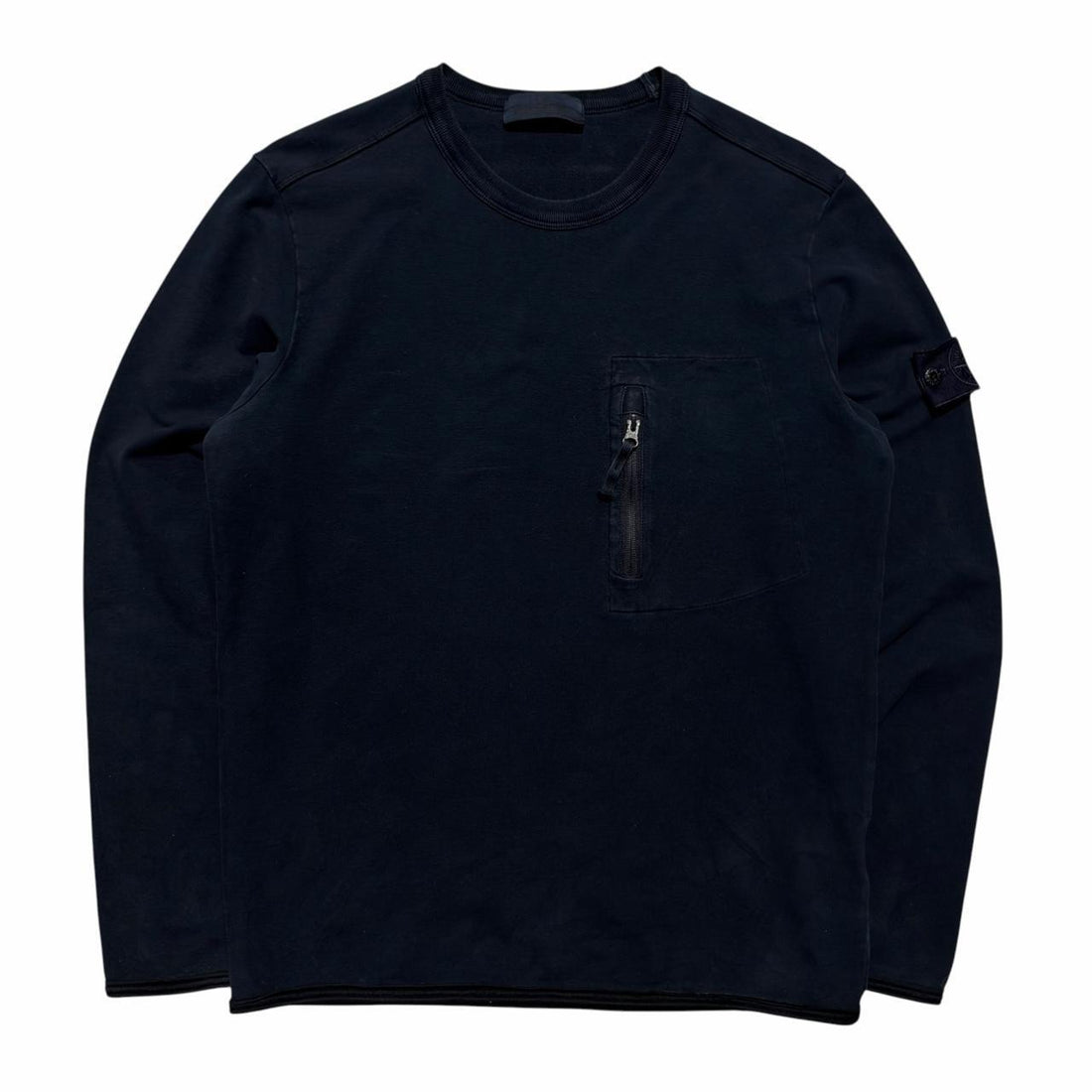 Stone Island Navy Ghost Pullover Crewneck