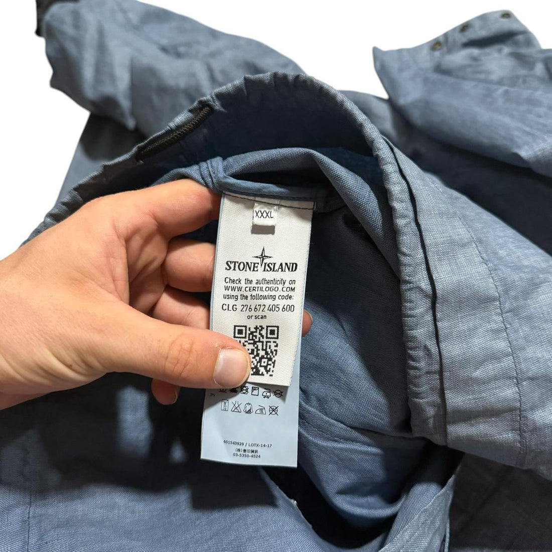 Stone Island Lino Watro Tela Jacket
