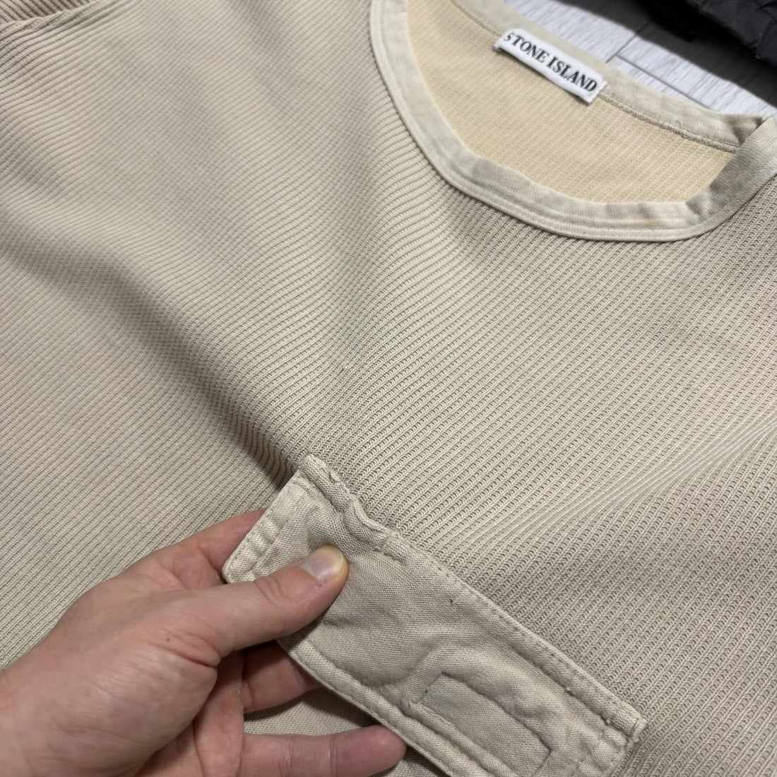 Stone Island S/S 1999 Ribbed Pullover