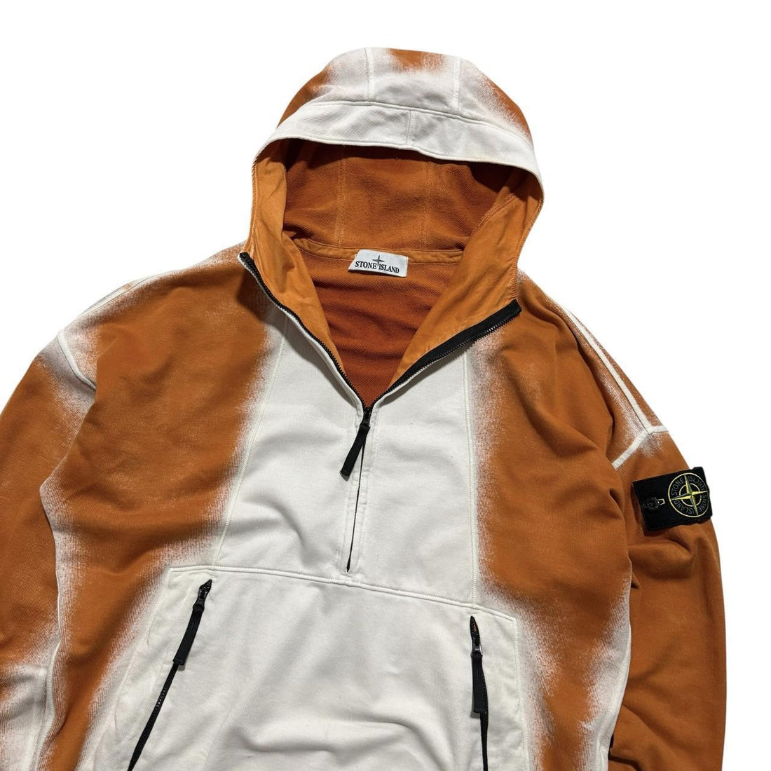 Stone Island Hand Sprayed Quarter Zip