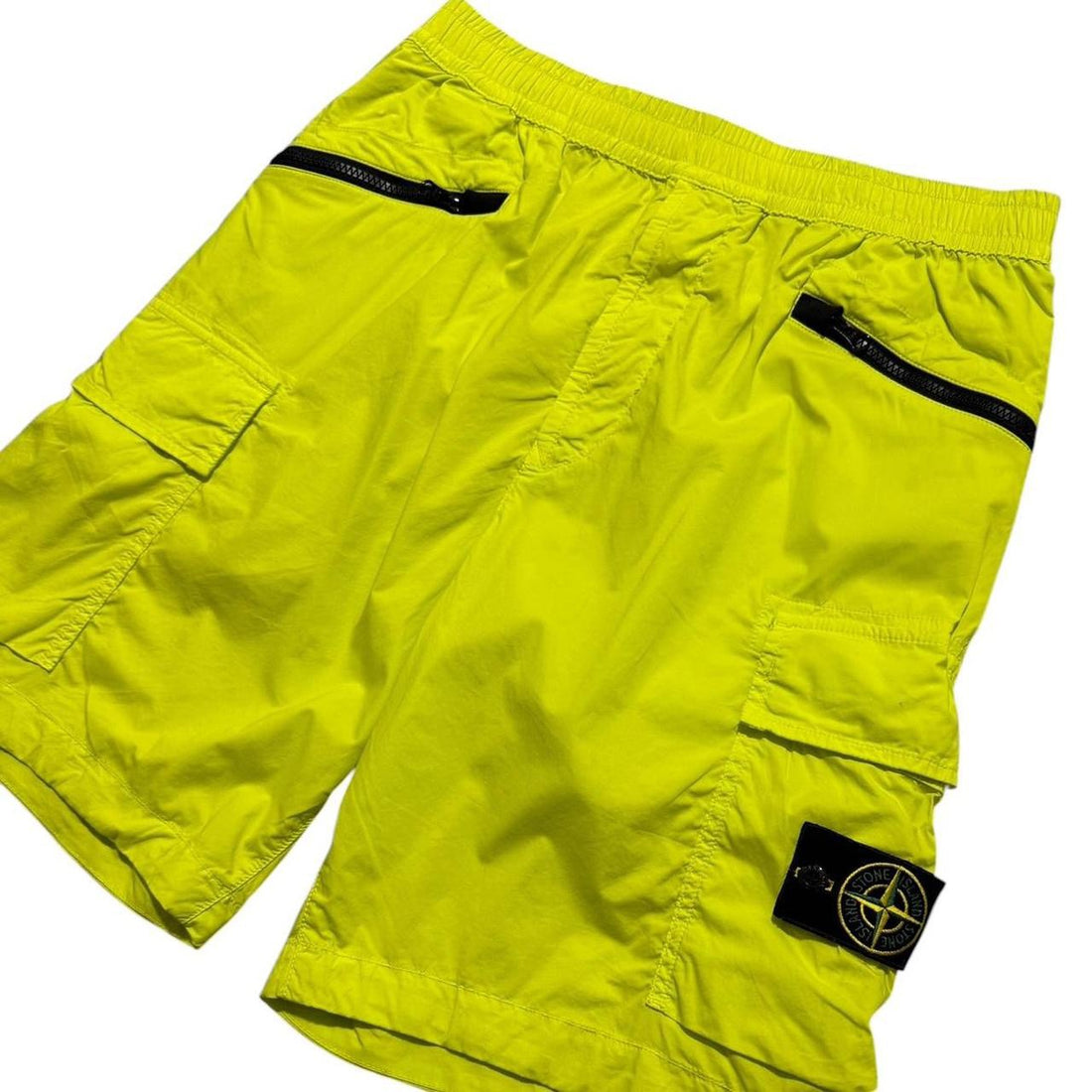 Stone Island Canvas Shorts