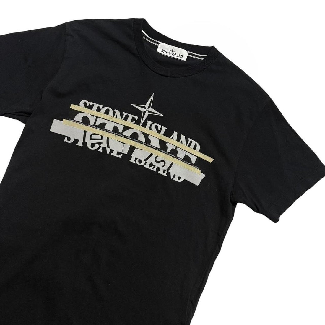 Stone Island Front Print T-Shirt
