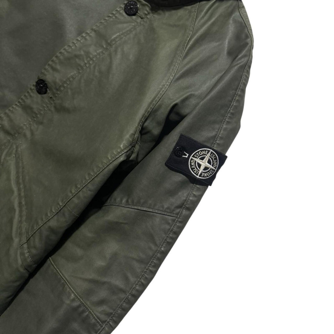 Stone Island A/W 2009 Waxed Ice Jacket