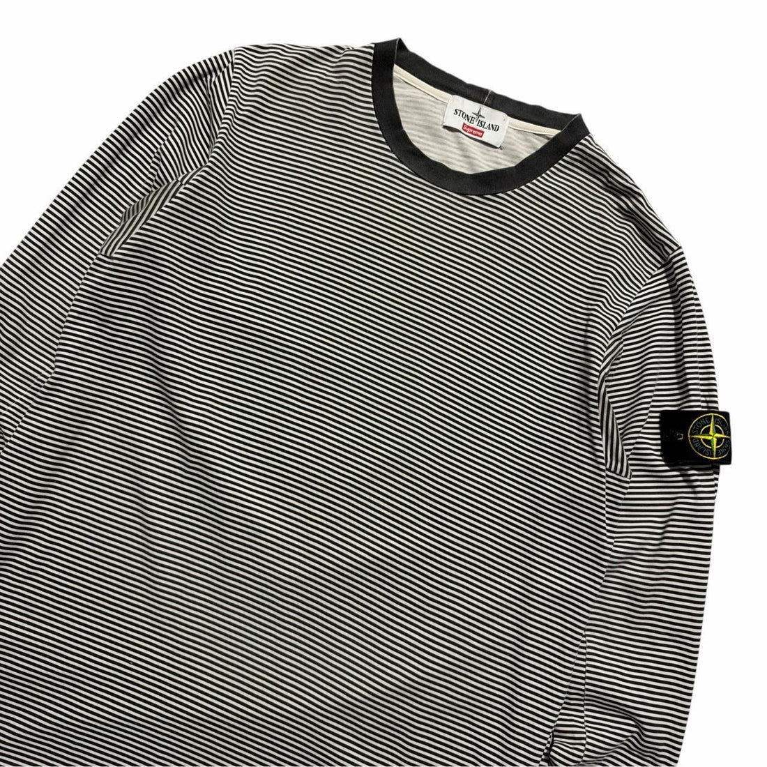 Stone Island Supreme Striped Long Sleeve