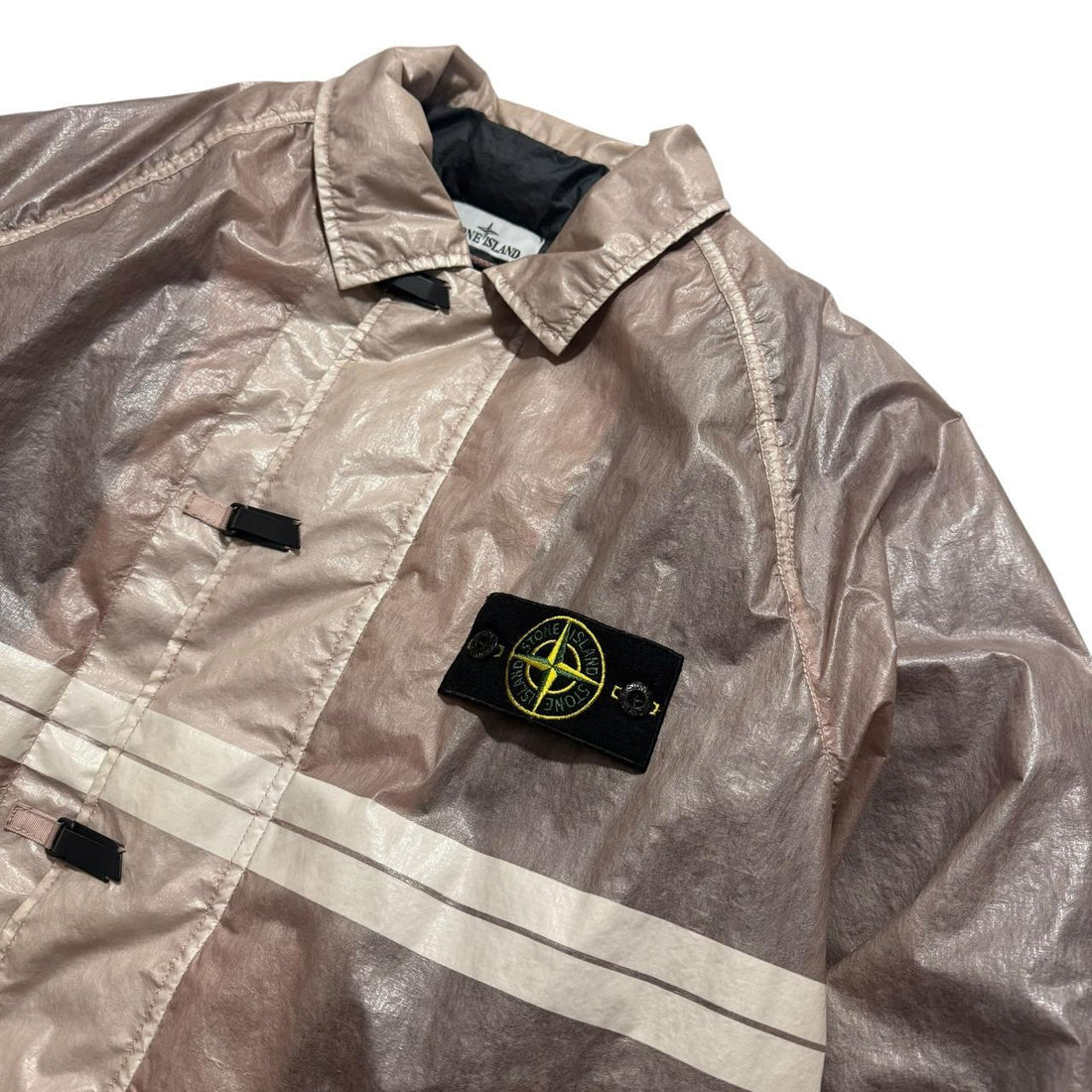 Stone Island 22/82 Microfelt Fireman Clasp Jacket
