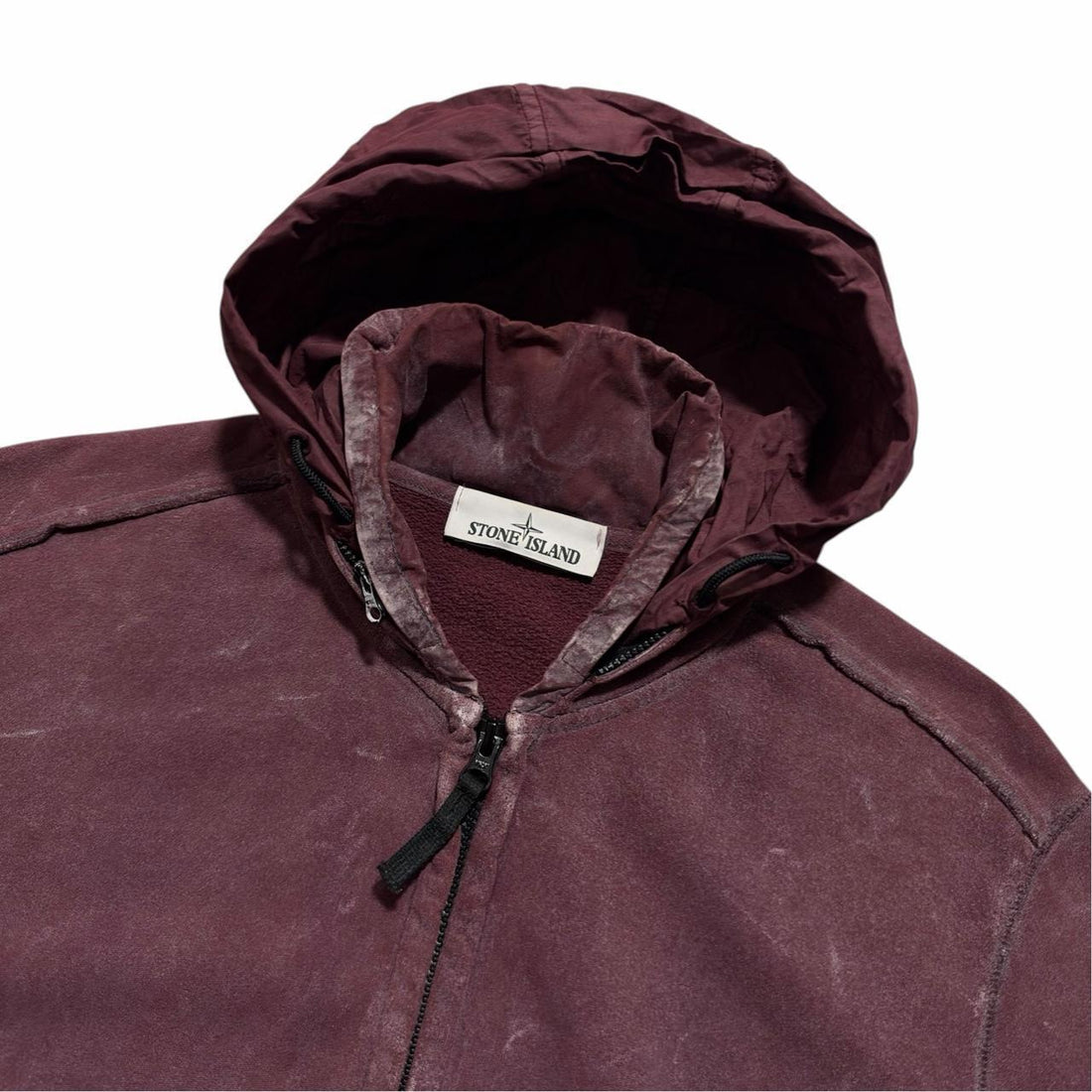 Stone Island Zip Up Frost Hoodie