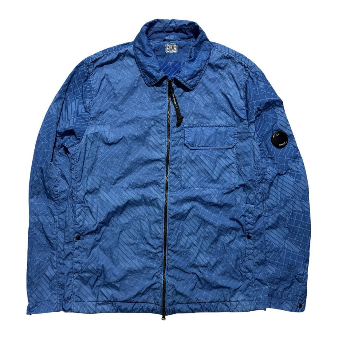 Cp Company Camo Net Nylon Overshirt
