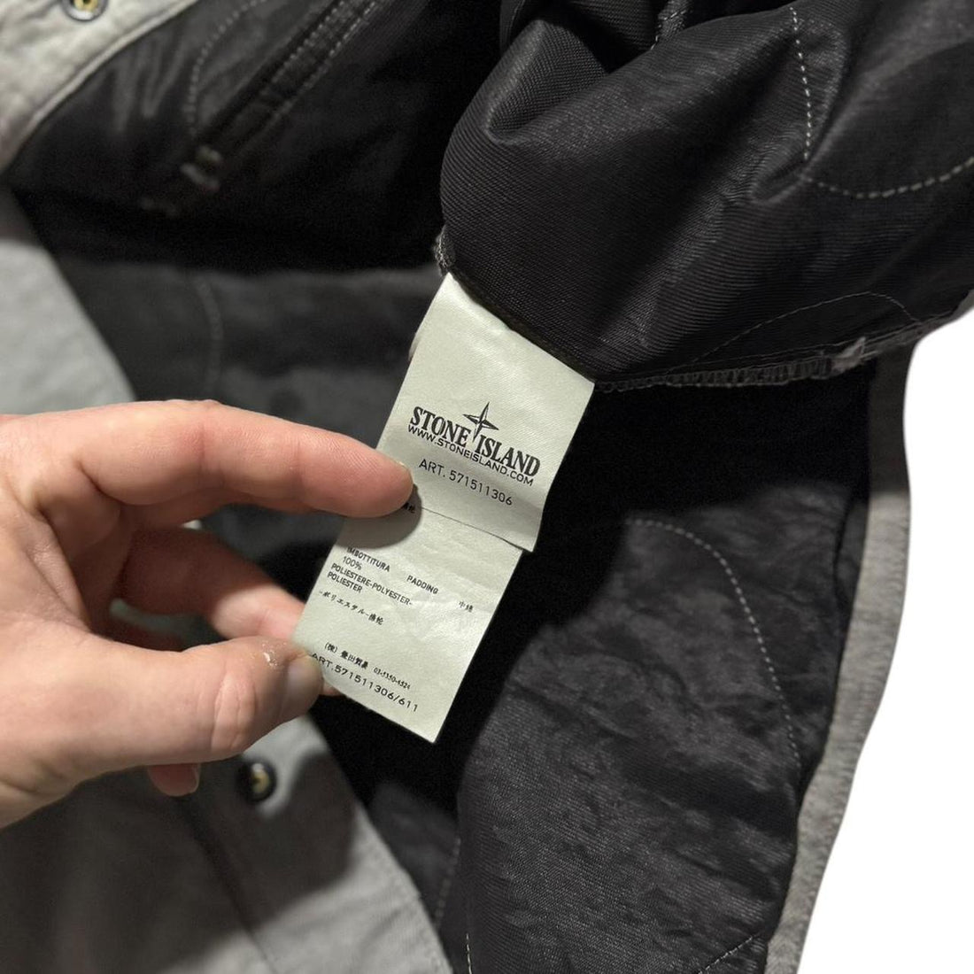 Stone Island Quilted Cotton Overshirt