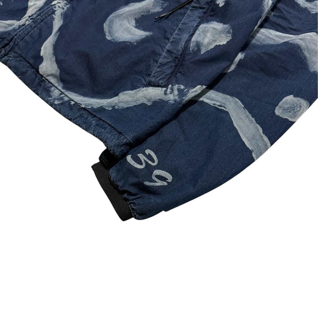 CP Company Hand Painted Indigo 50 Goggle Jacket