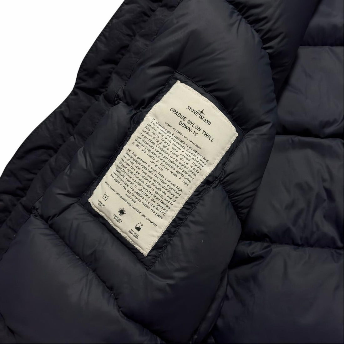 Stone Island Opaque Twill Down Jacket