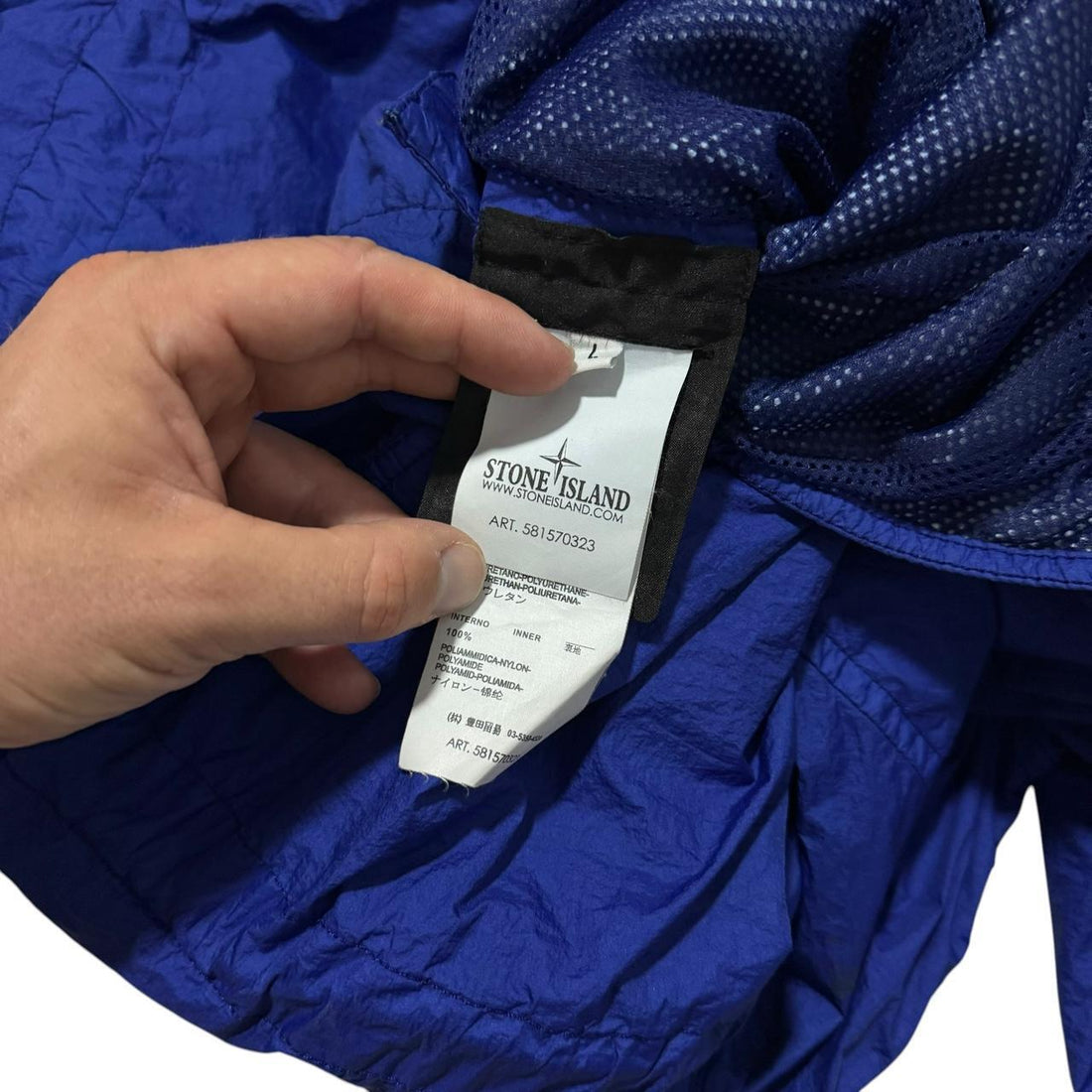 Stone Island Membrana-TC Fishtail Parka