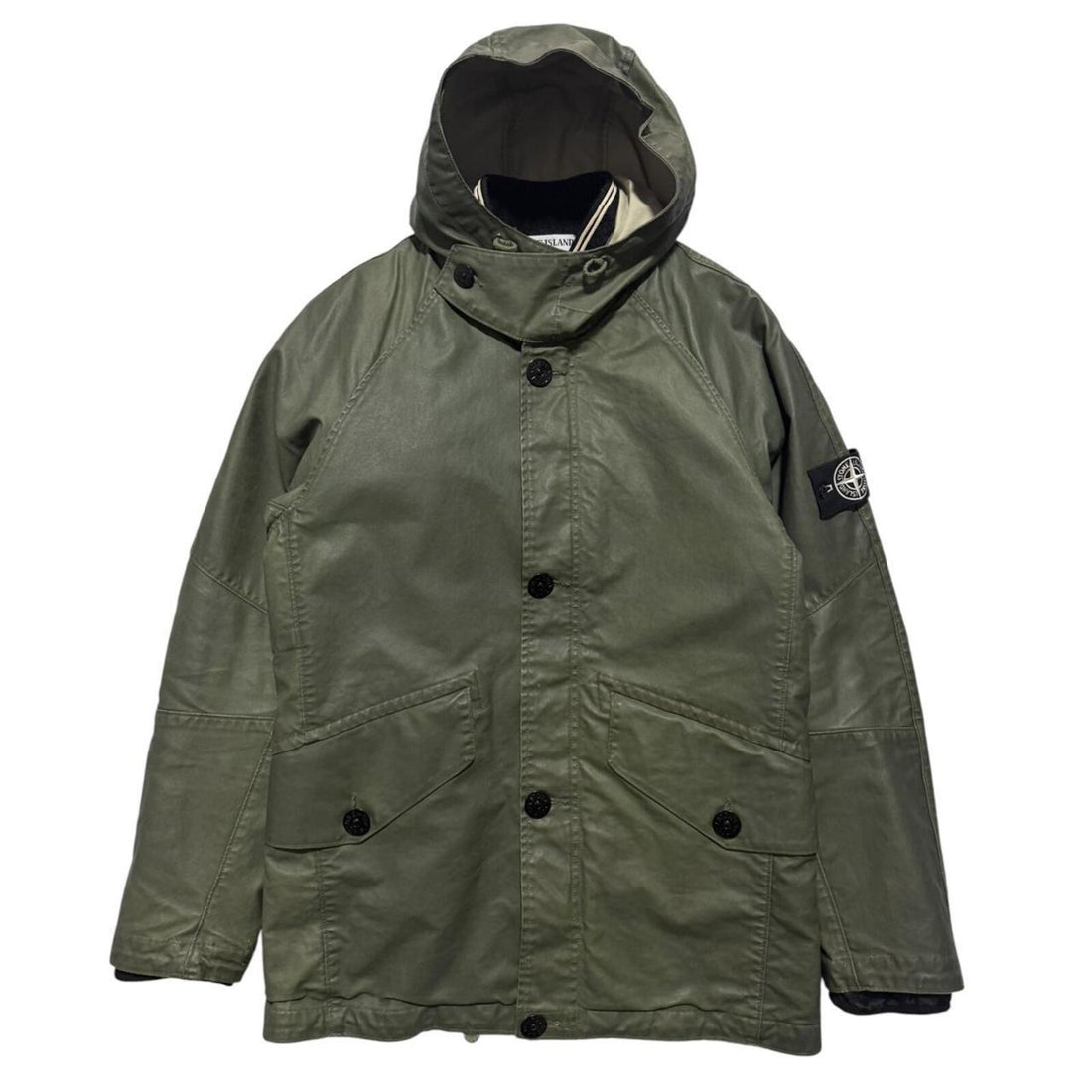 Stone Island A/W 2009 Waxed Ice Jacket