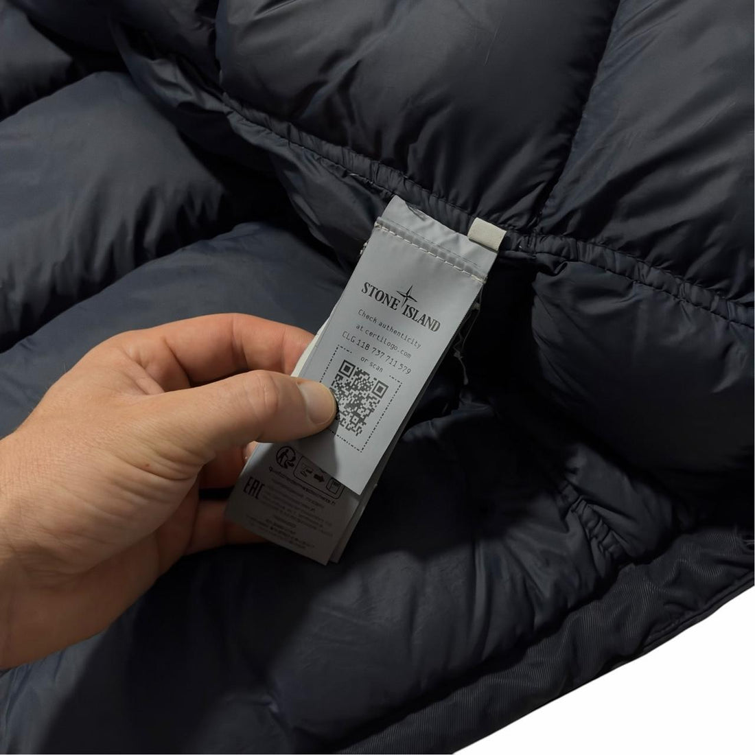 Stone Island Opaque Twill Down Jacket