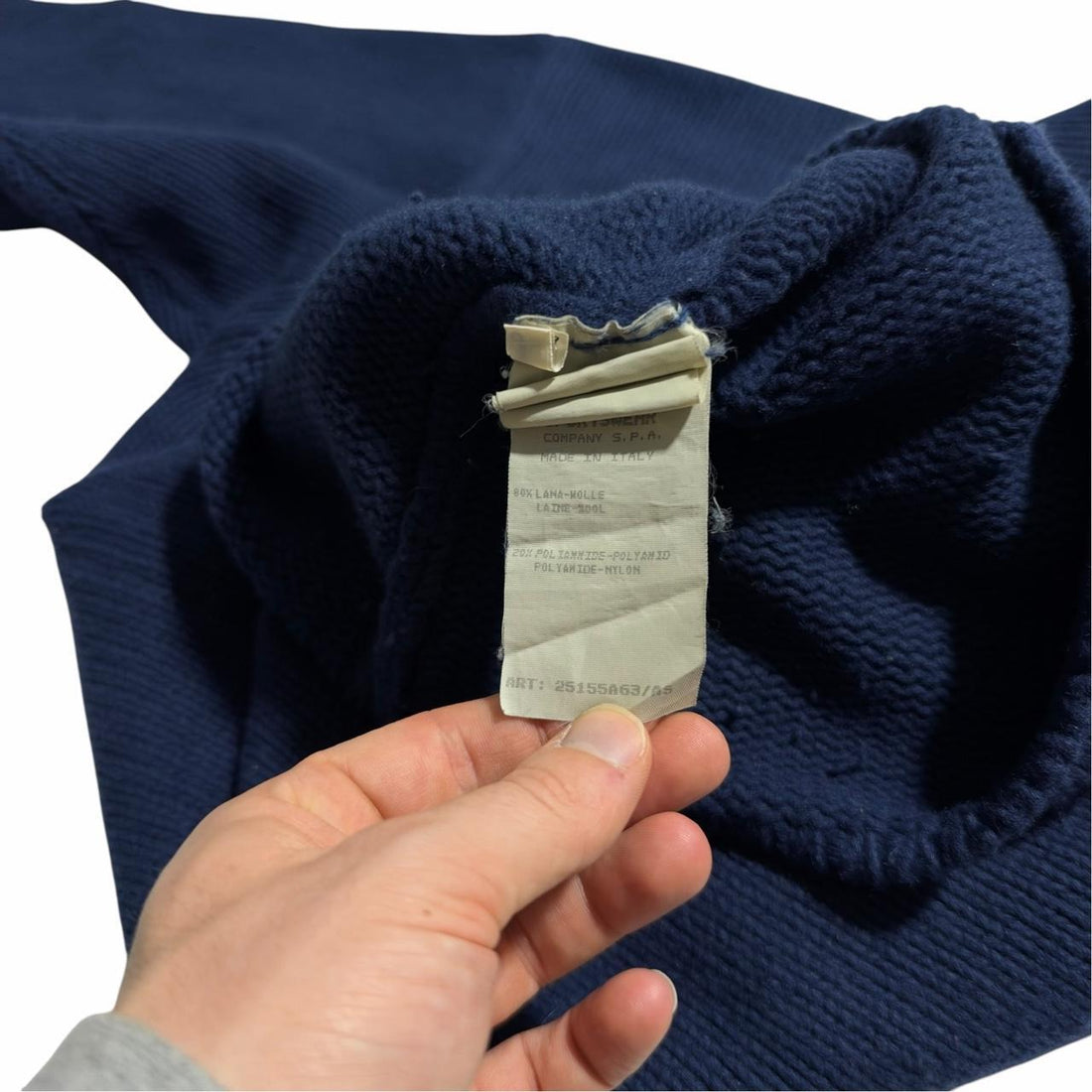 Stone Island A/W 1996 Heavy Knit Pullover