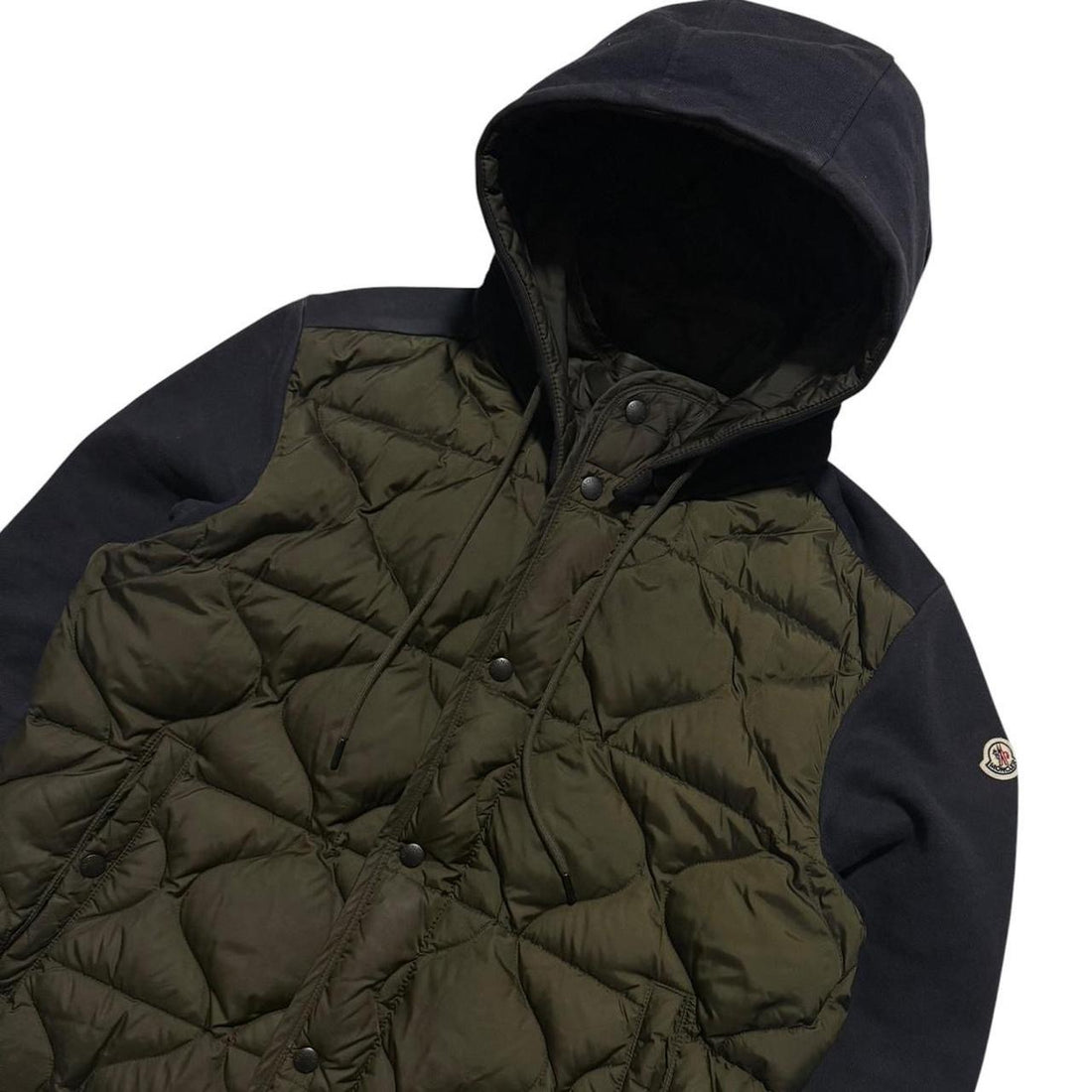 Moncler Down Cotton Hood Jacket