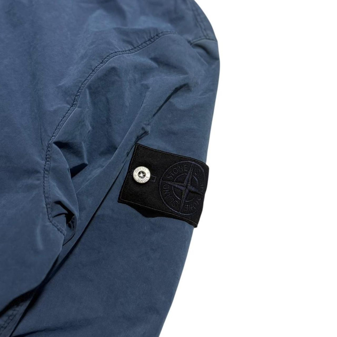 Stone Island David Light Indigo Denim Research Jacket