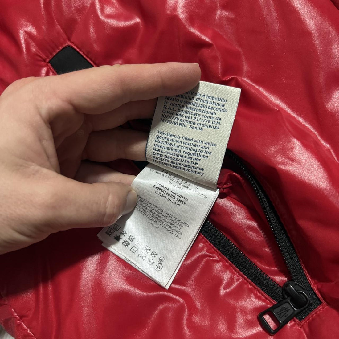 Moncler Lumiere Reversible Down Jacket