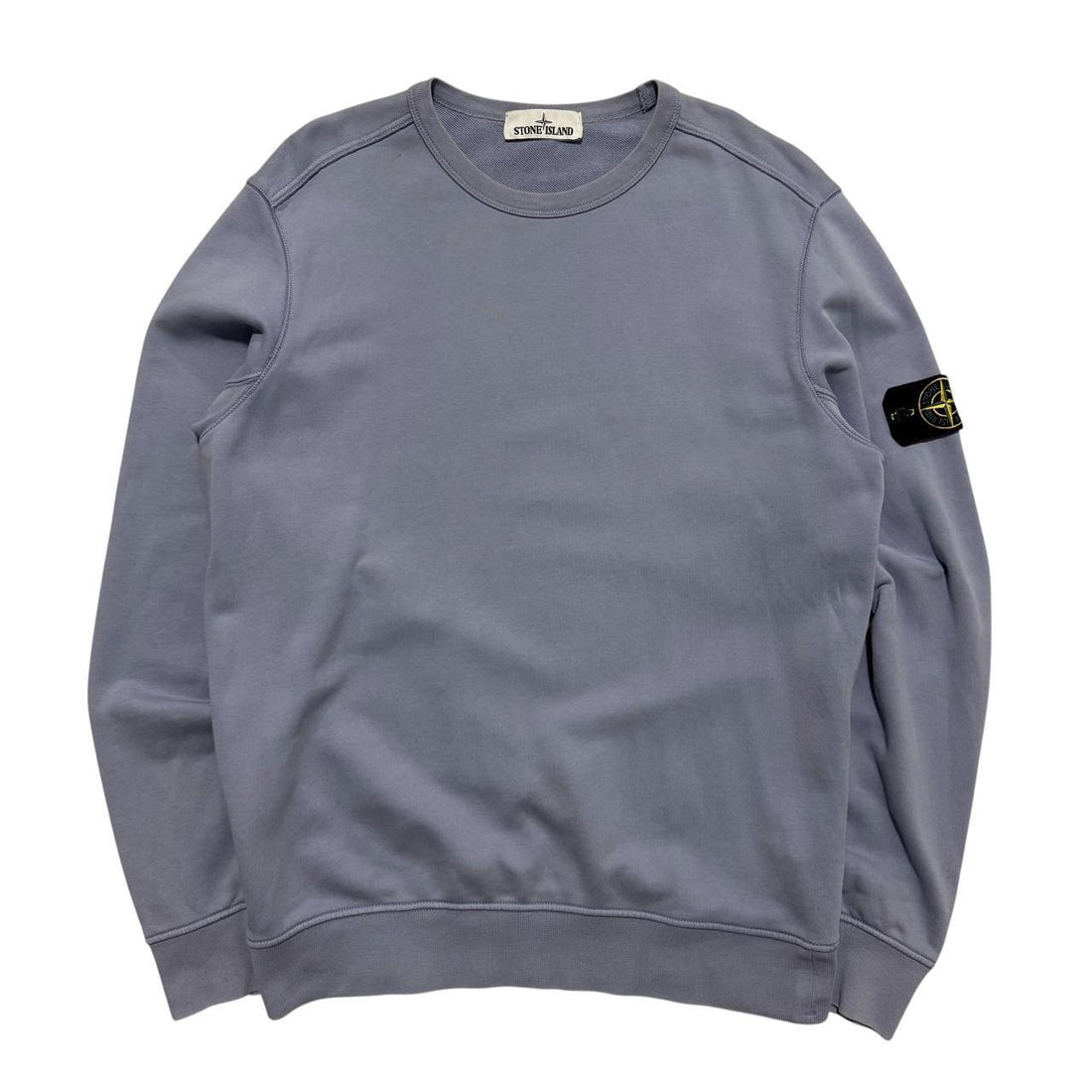 Stone Island Baby Blue Pullover Crewneck