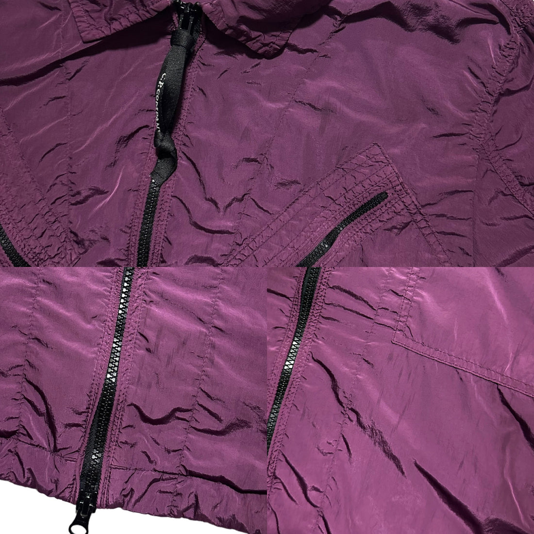 CP Company Purple Nylon Overshirt