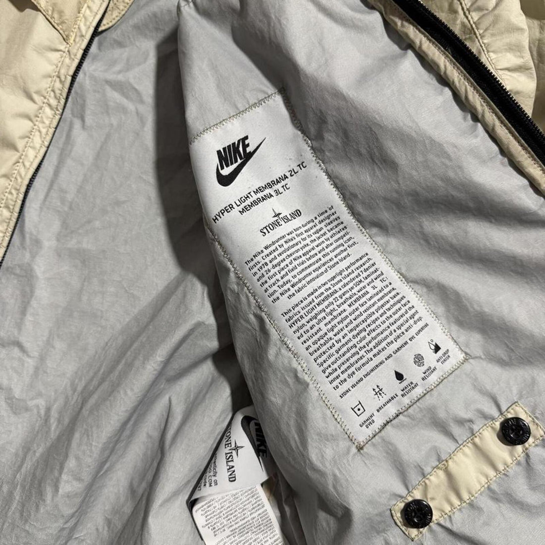 Stone Island Hyper Light Membrana Packable Jacket