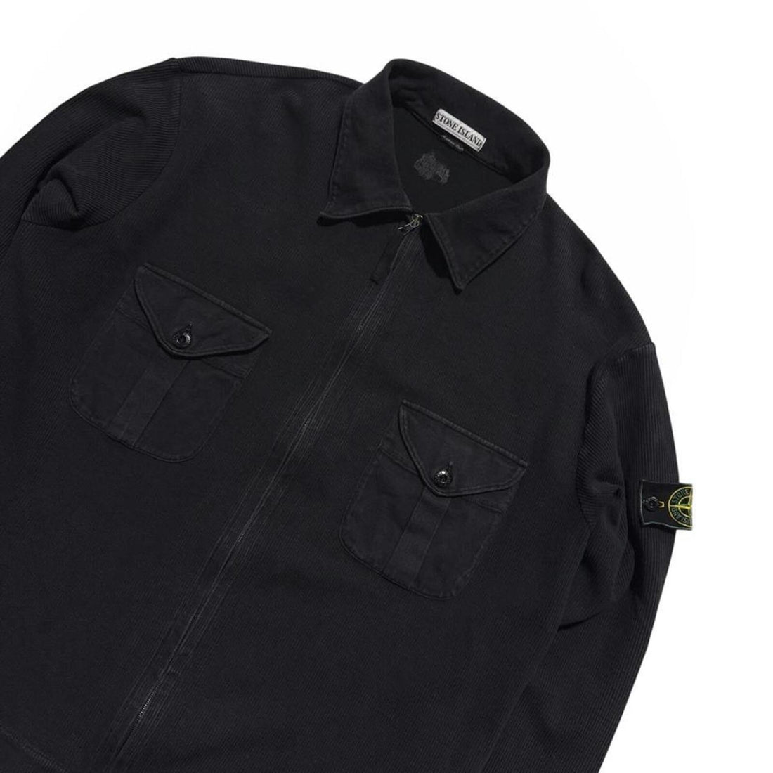 Stone Island S/S 2000 Ribbed Zip Up