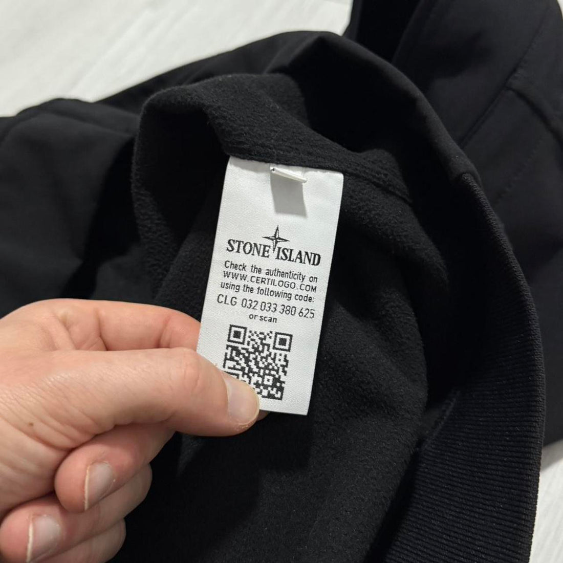 Stone Island Black Soft Shell Jacket