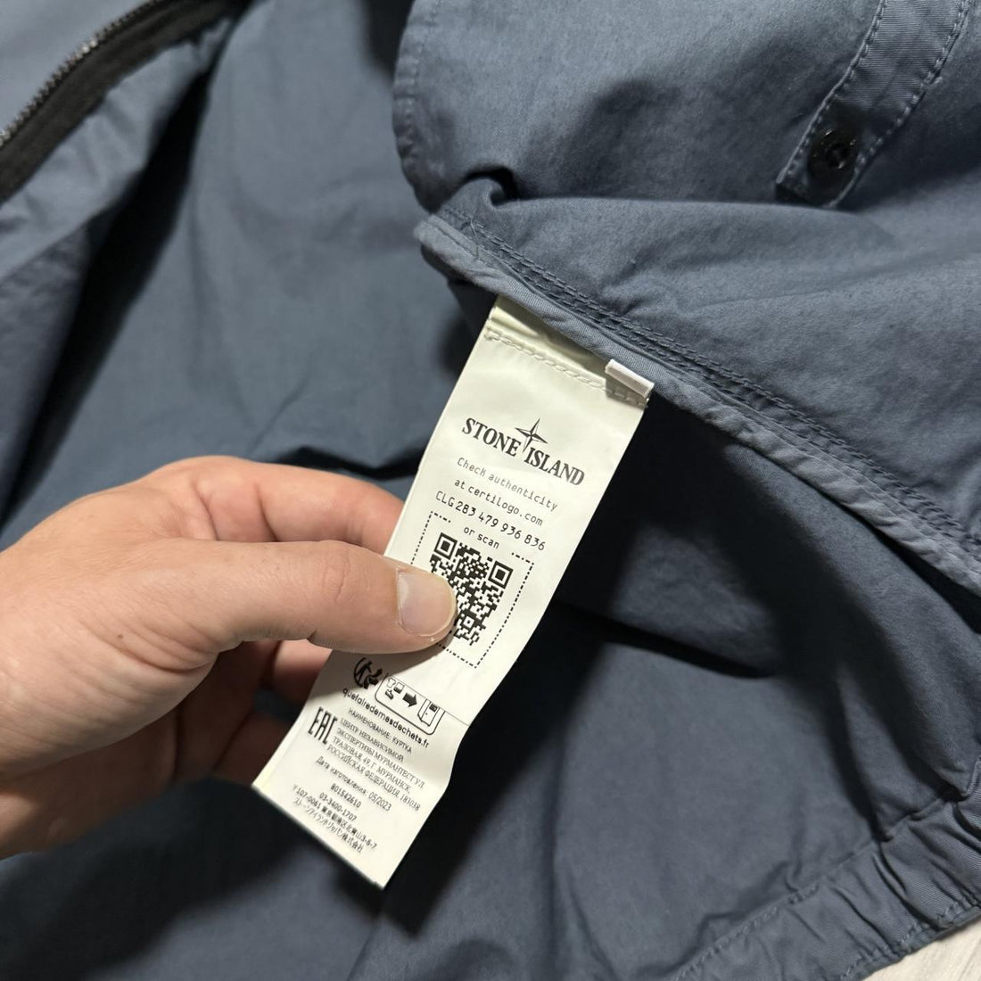 Stone Island Cotton Twill Jacket