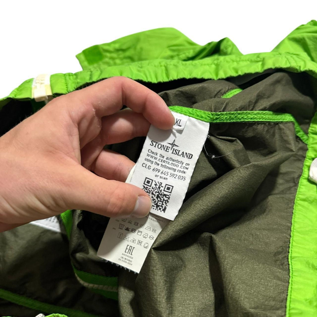 Stone Island Green Membrana-TC Jacket