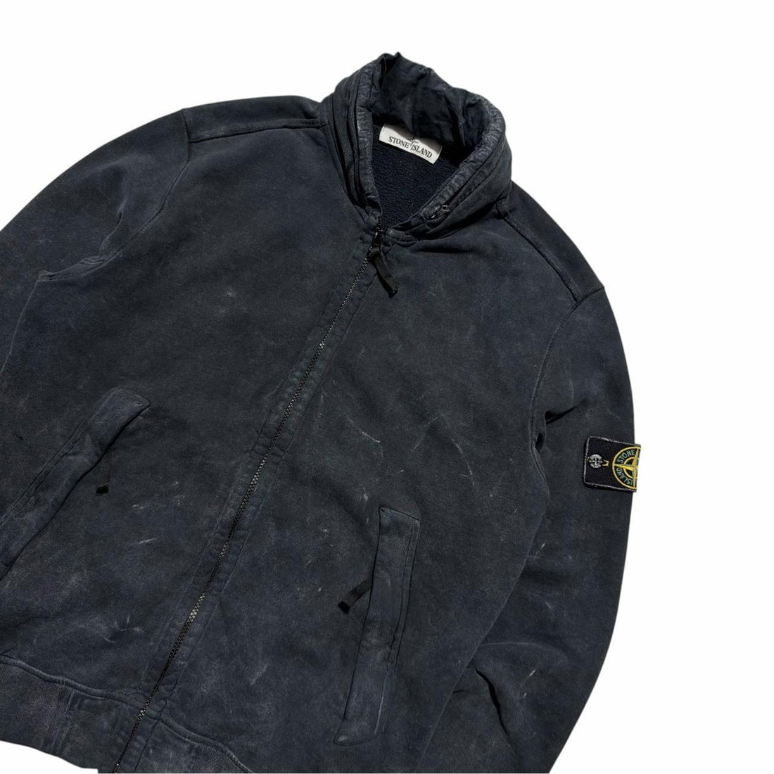 Stone Island Zip Up Frost Hoodie