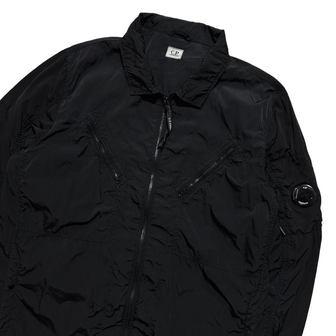 CP Company Black Nylon Overshirt
