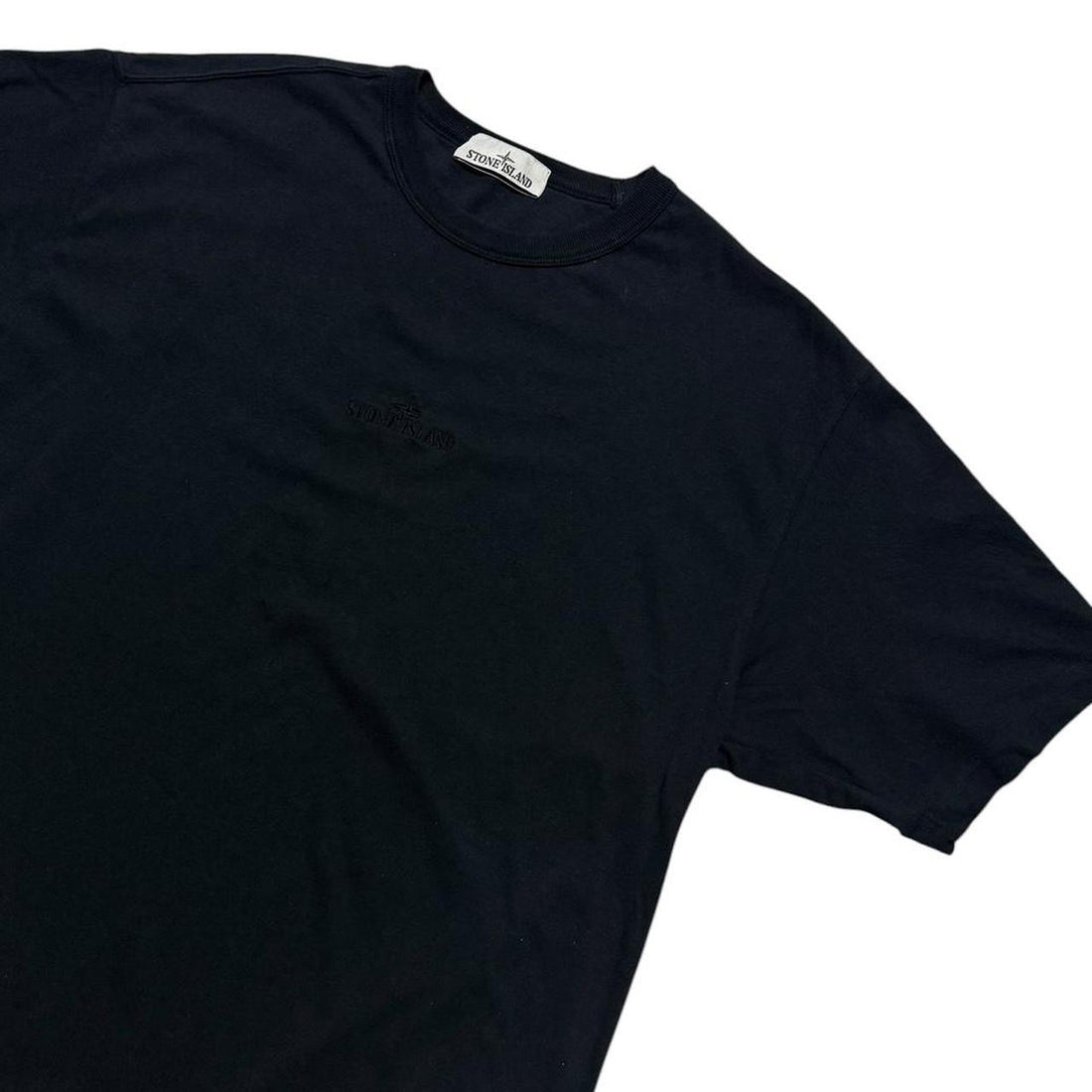 Stone Island Navy Front Logo T-Shirt