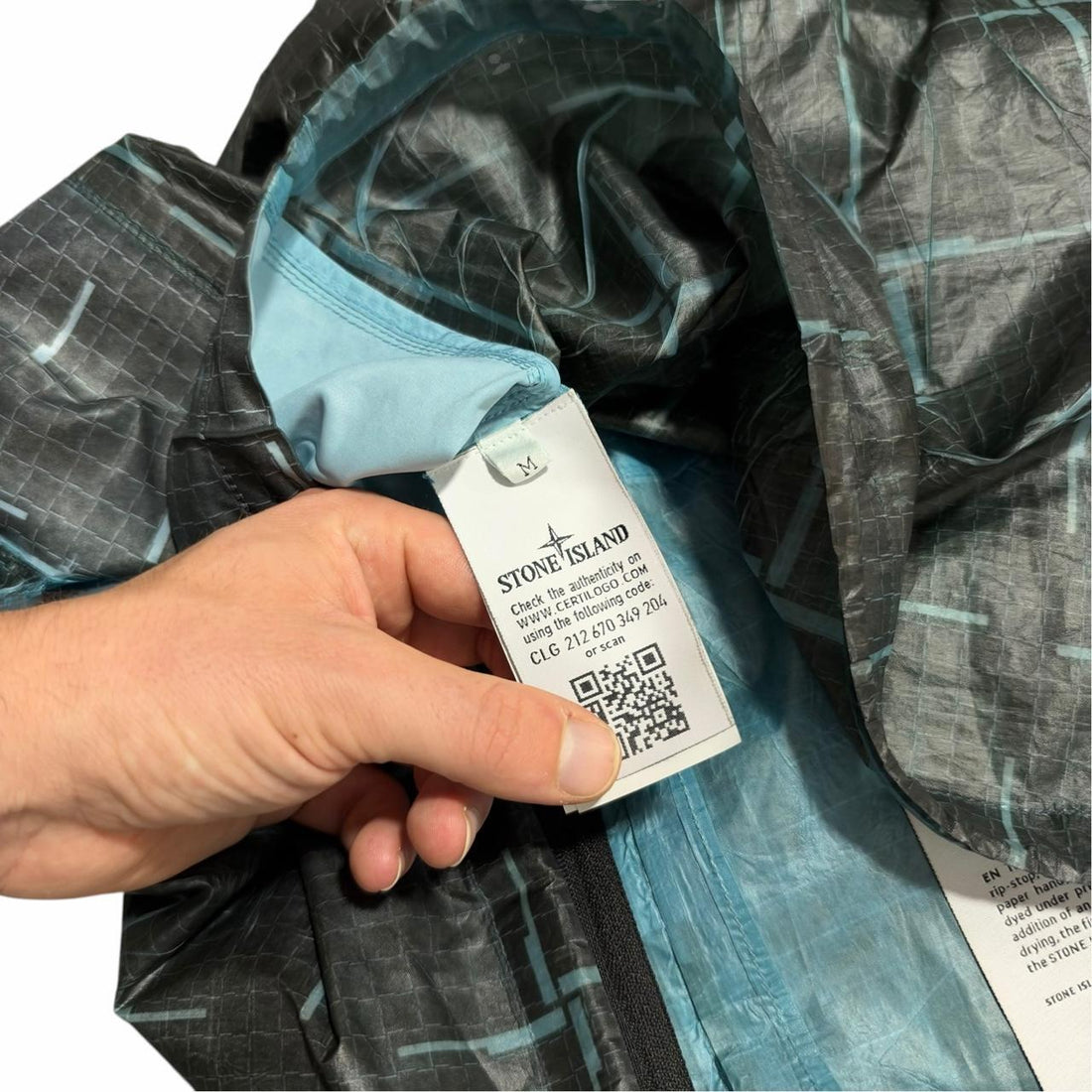Stone Island Paper Poly Trench Jacket