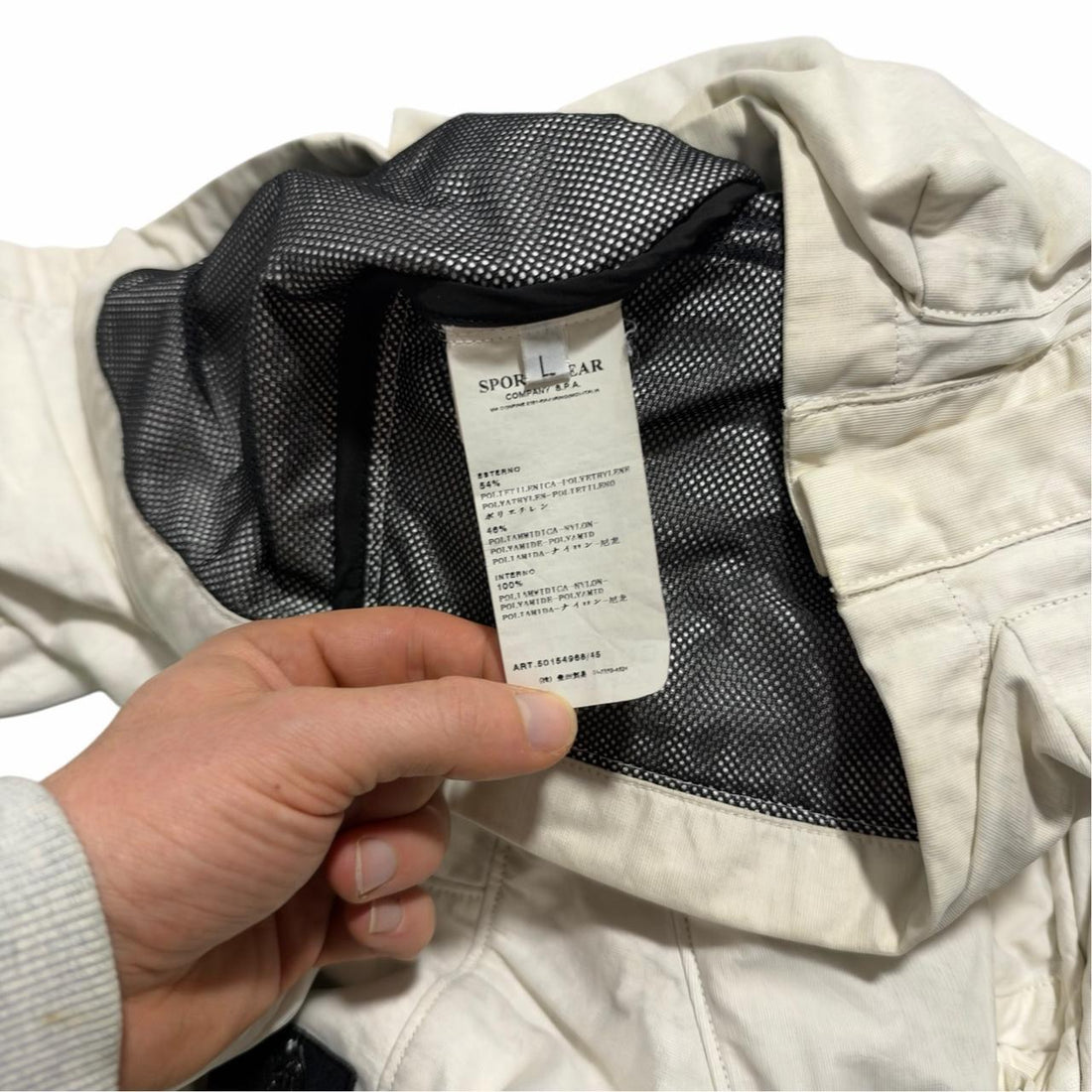 Stone Island 2009 Tyvek Jacket